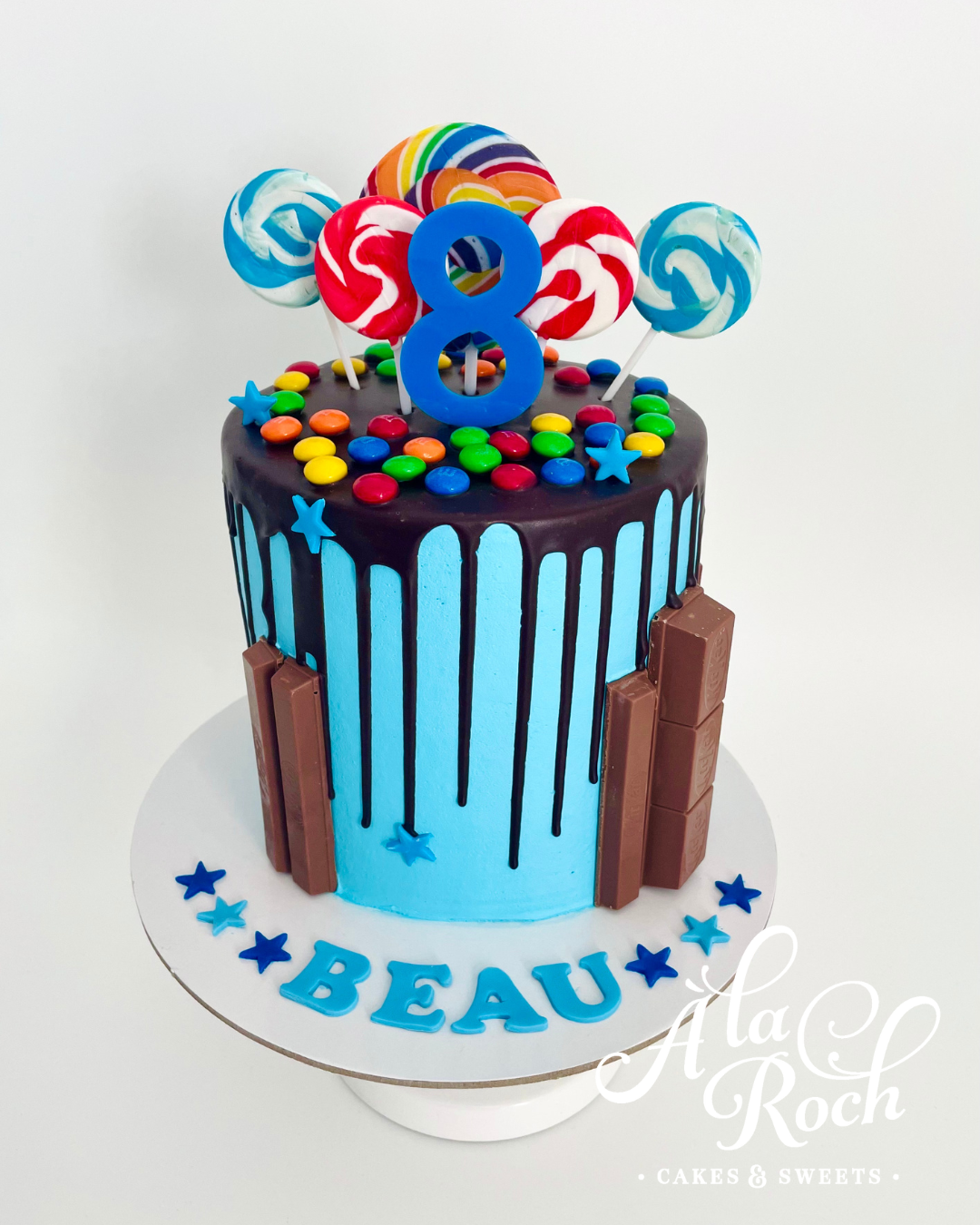 Chocolate Drip Birthday Cake » Chocolate Drip Birthday Cake