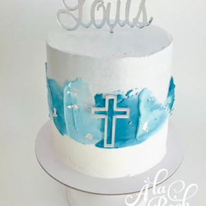 Tri Coloured Texture Cake